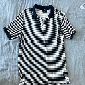 Striped polo